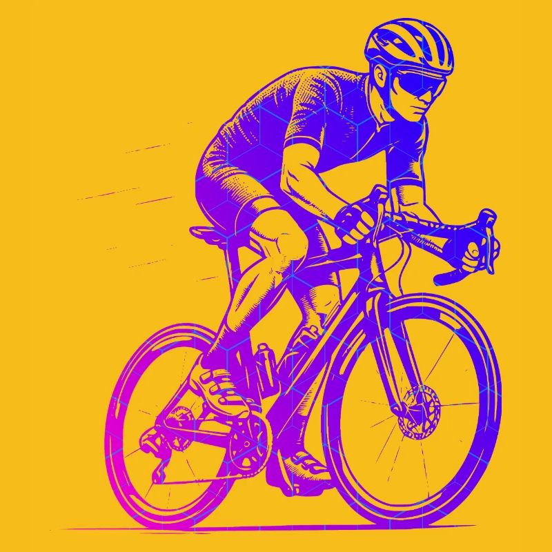 Déclaration directe sur le vélo de route