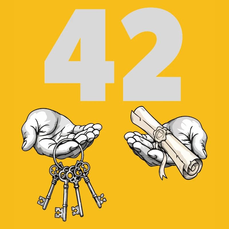 Forty-Two Keys and Scroll
