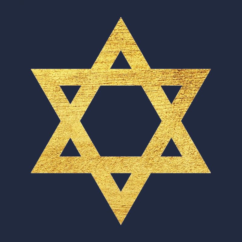 Étoile de la foi de David symbole de protection