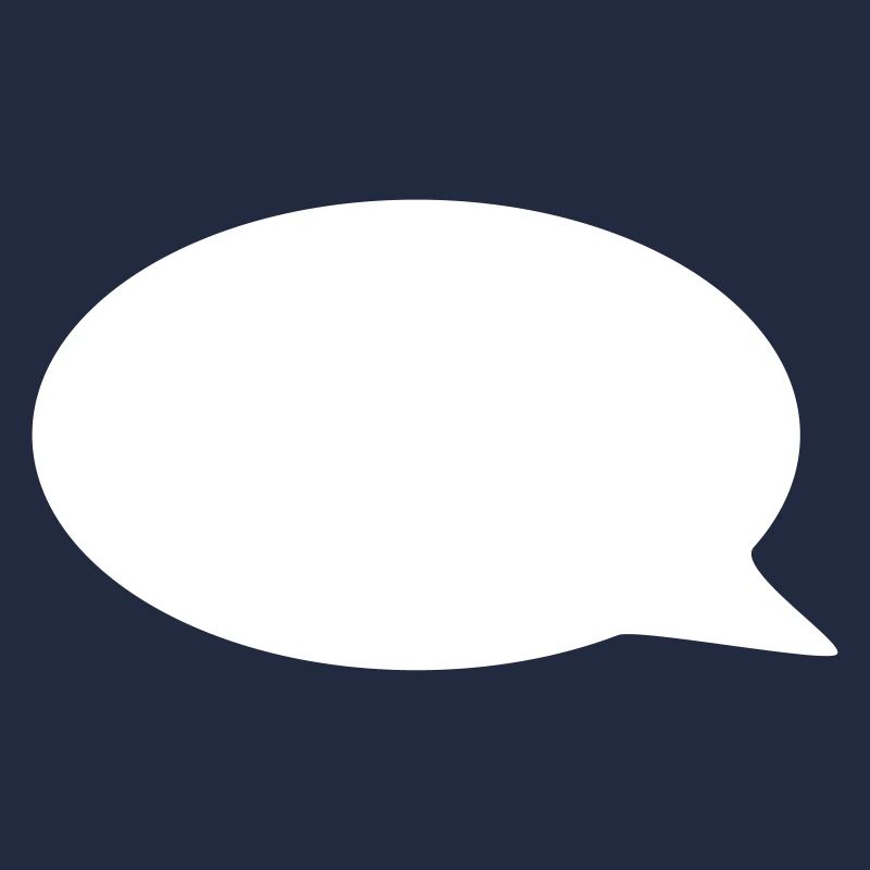 Sprechblase // Comic // Spruch machen // Aussage