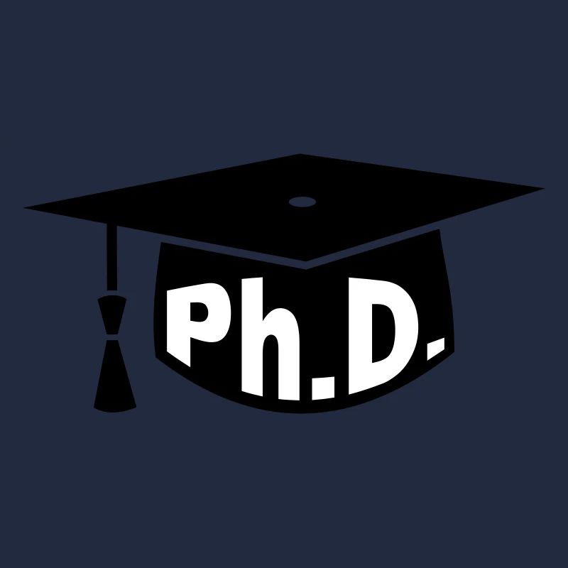 Doktor - Studium - Geschenk - Doktorhut - PhD