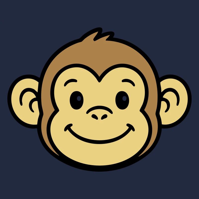 Affe Gesicht