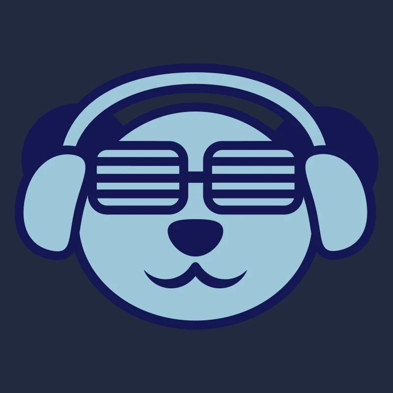 Panda Bear DJ Panda Bear Listening Loud Music