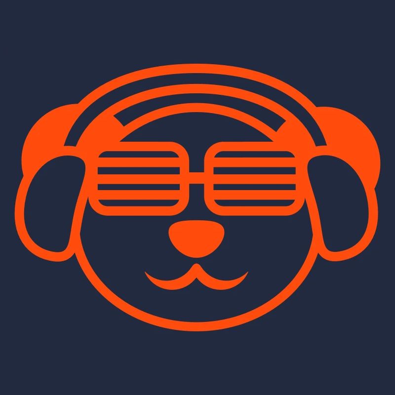 Panda Bear DJ Panda Bear Listening Loud Music