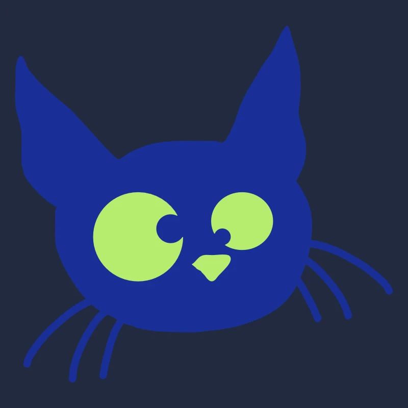 Crazy Cat Squints Funny Eyes Grimace Fun