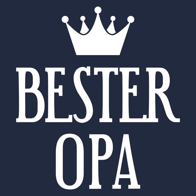 Bester Opa König Krone Großvater Geschenk