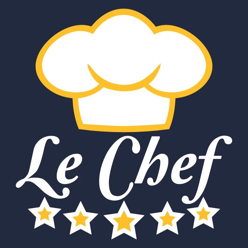 Le Chef toque de chef de cuisine 5 étoiles