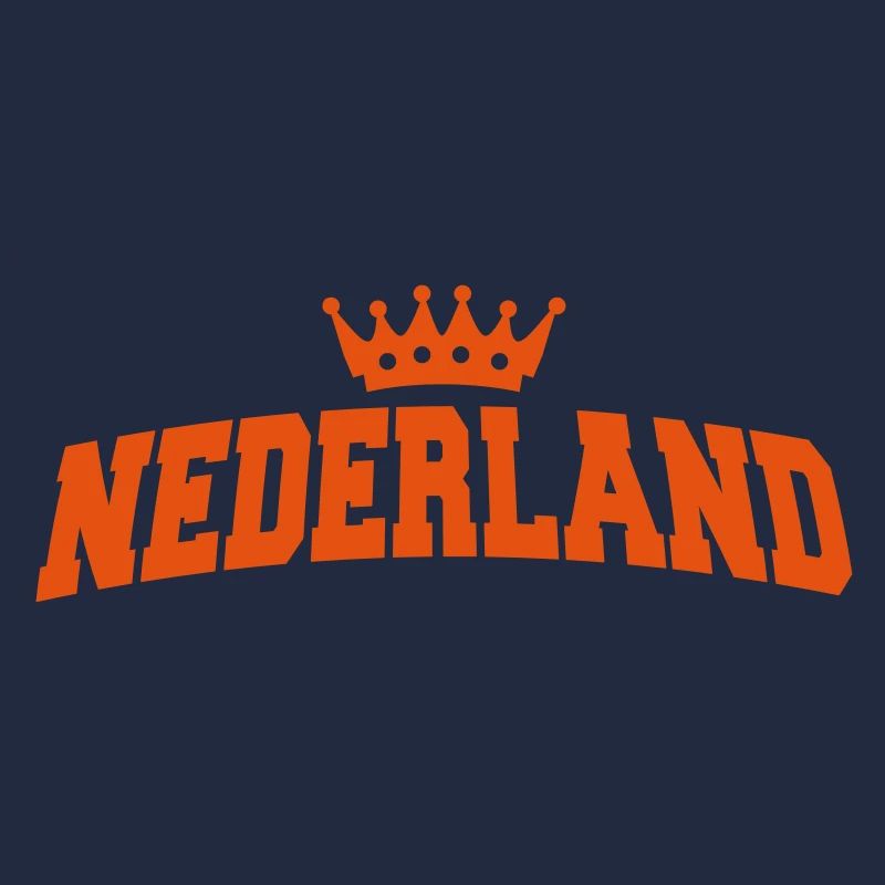 nederland met kroon