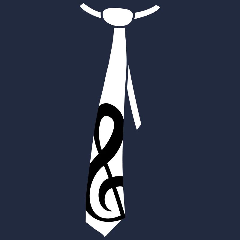 Music clef note tie occasion style
