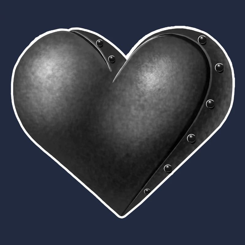 Gris de coeur Robot