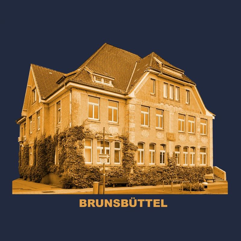 Brunsbüttel Town Hall Schleswig-Holstein Elbe