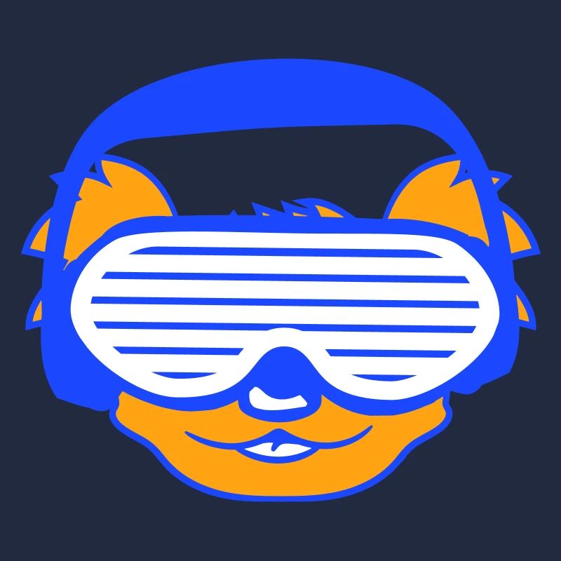 DJ Koala Bär Kopf Australischer Koalabär Gesicht
