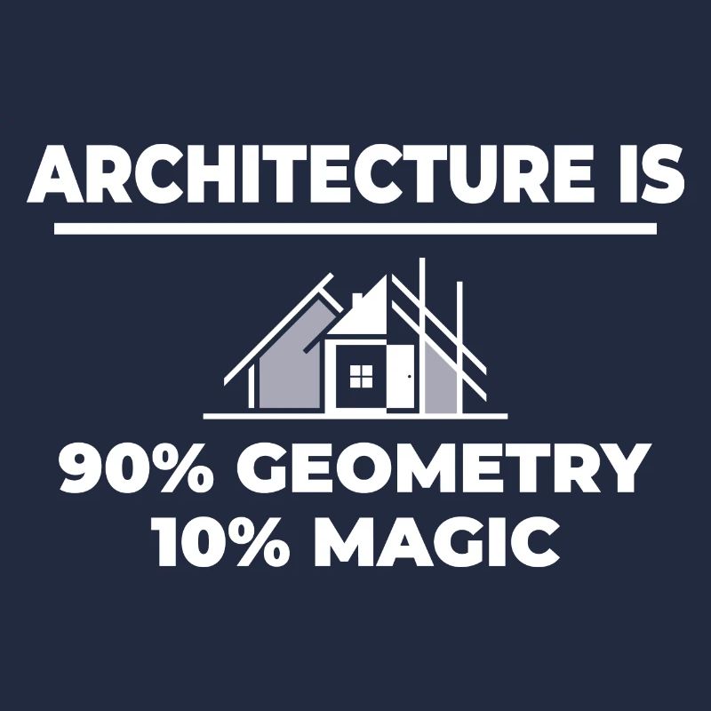 Architecture Funny🏰: 90% Geometry, 10% Magic