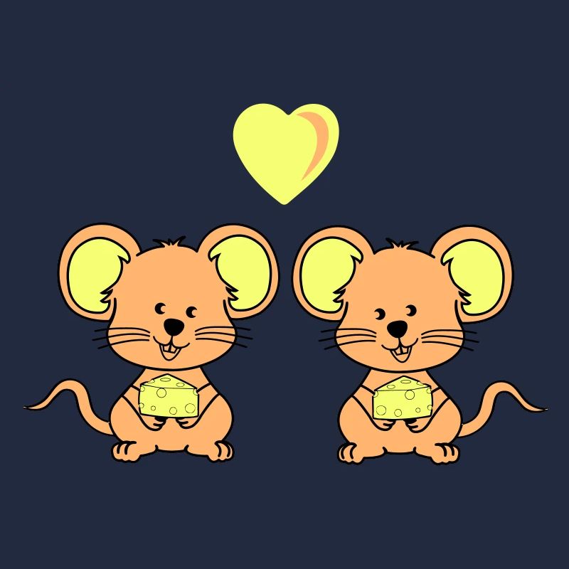 Souris amoureuses