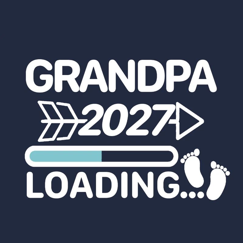 Grand-père 2027 Pieds de Bébé