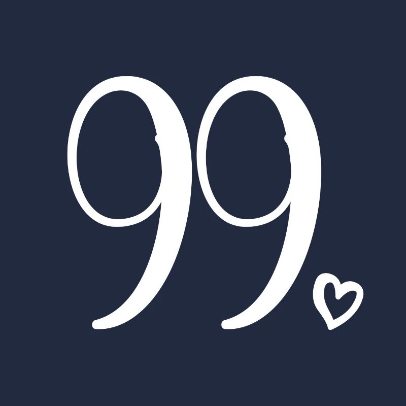 Mignon numéro 99, 99 ans, cadeau de 99e anniversaire
