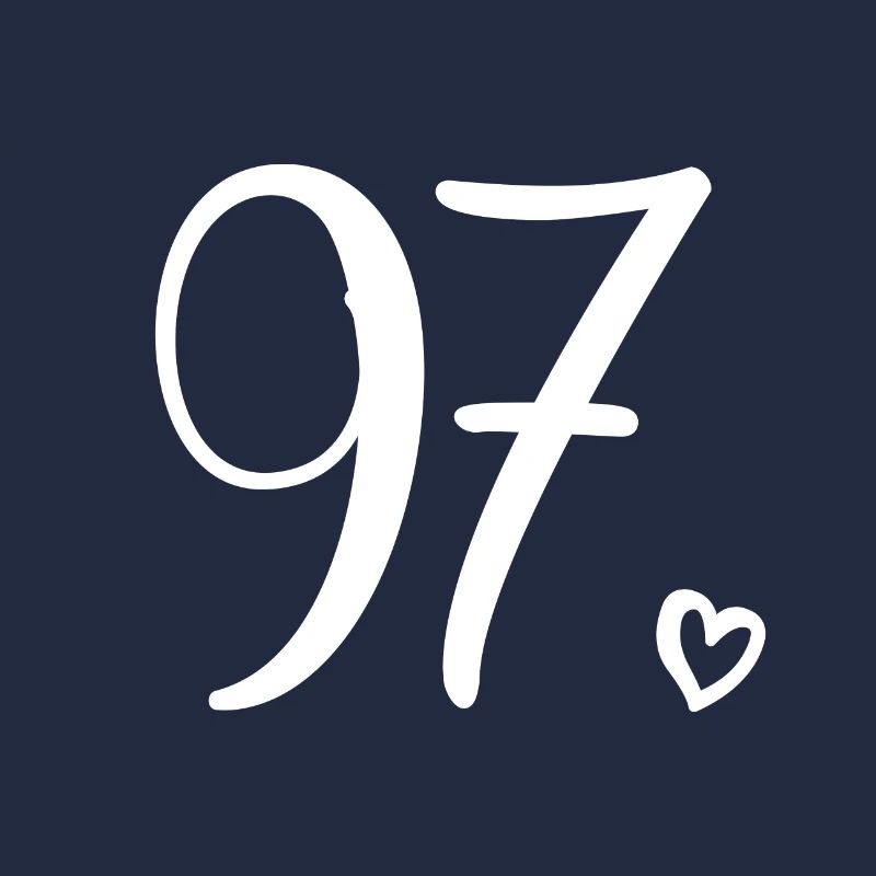 Mignon numéro 97, 97 ans, cadeau de 97e anniversaire