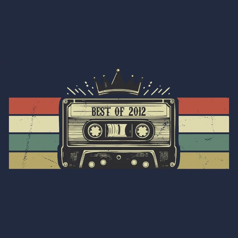 Kassette 2012 - Born In 2012 Geburtstagsgeschenk