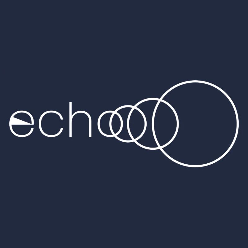 White Echo logo