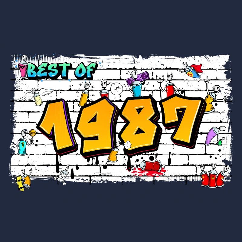 Le meilleur du graffiti de 1987 – 38 ans de rétro