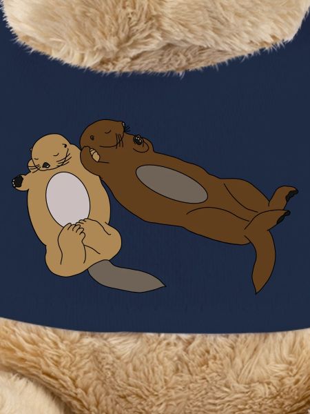 Cute Sleeping Otters