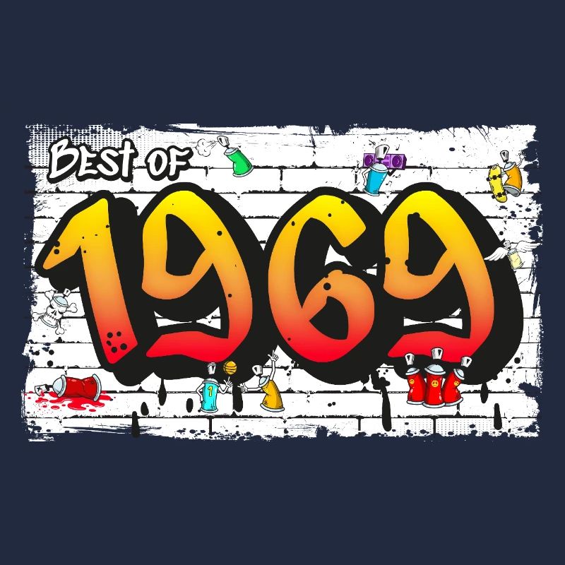 Retro vibes 1969 Graffiti – 56 ans d’audace