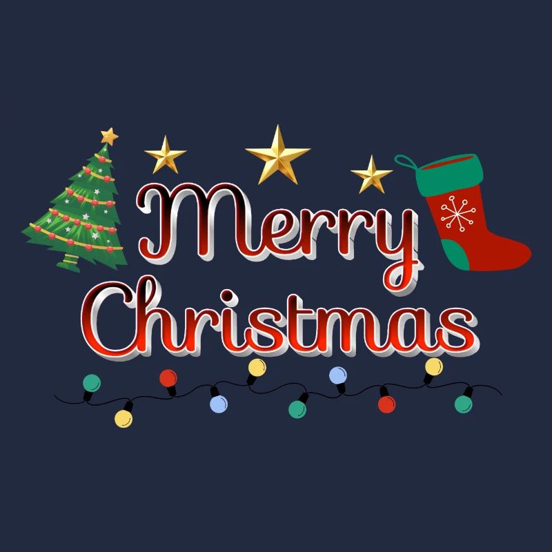 Merry Christmas tree