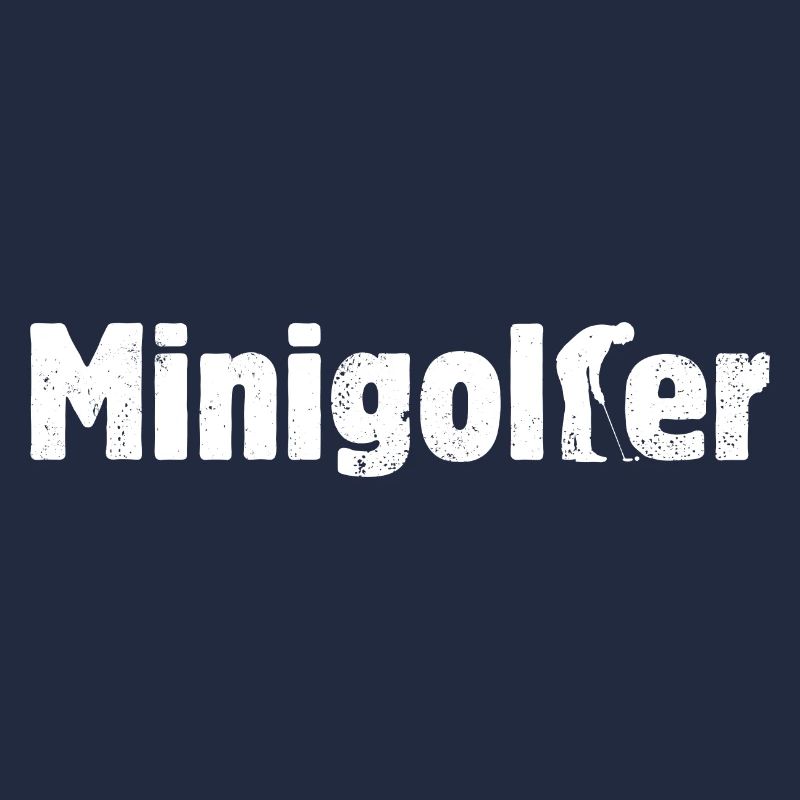 Minigolfer Minigolf - Miniatur Golf - Bahnengolf