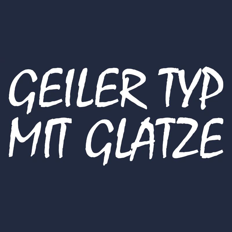 geiler typ mit glatze