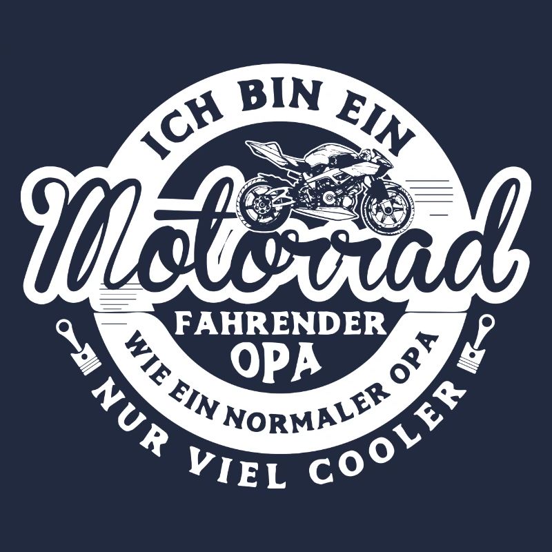 Cooler Motorradopa