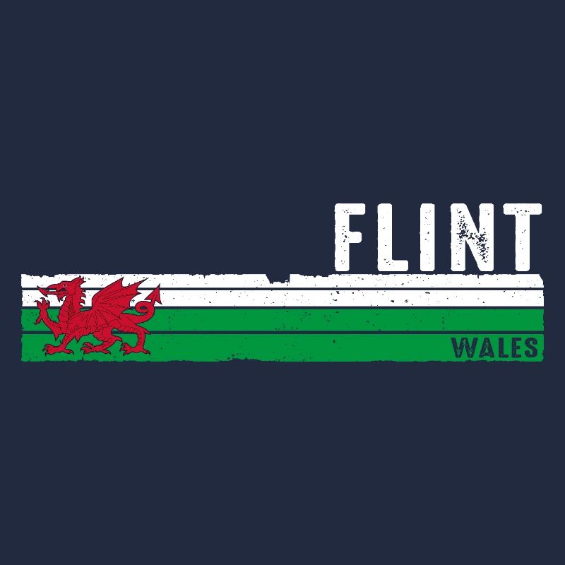 Discover Flint Wales Retro-Inspired Town Design