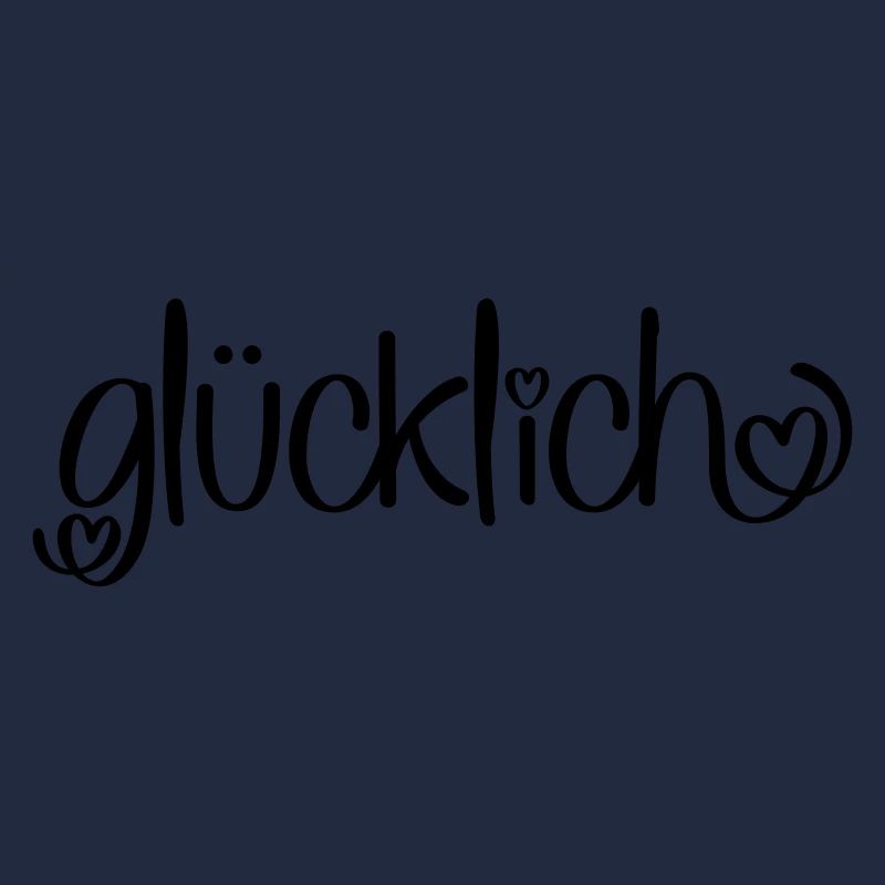 glücklich