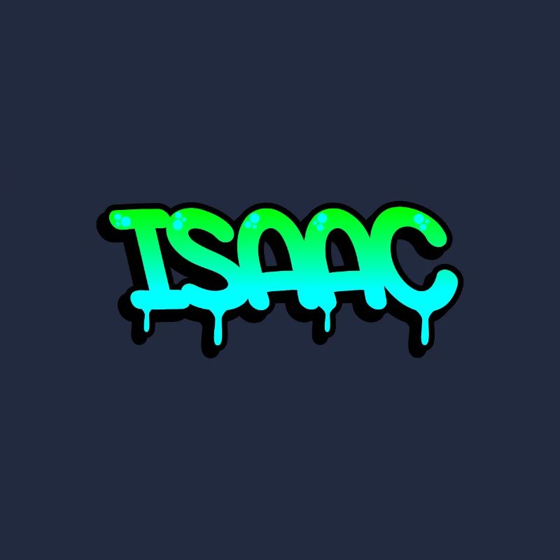 Graffiti Vorname Isaac