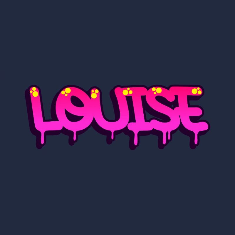 Graffiti Vorname Louise