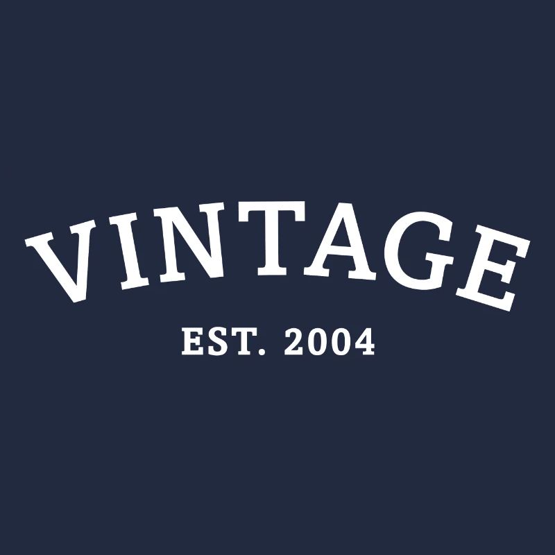Vintage Est. 2004 Birthday Gift