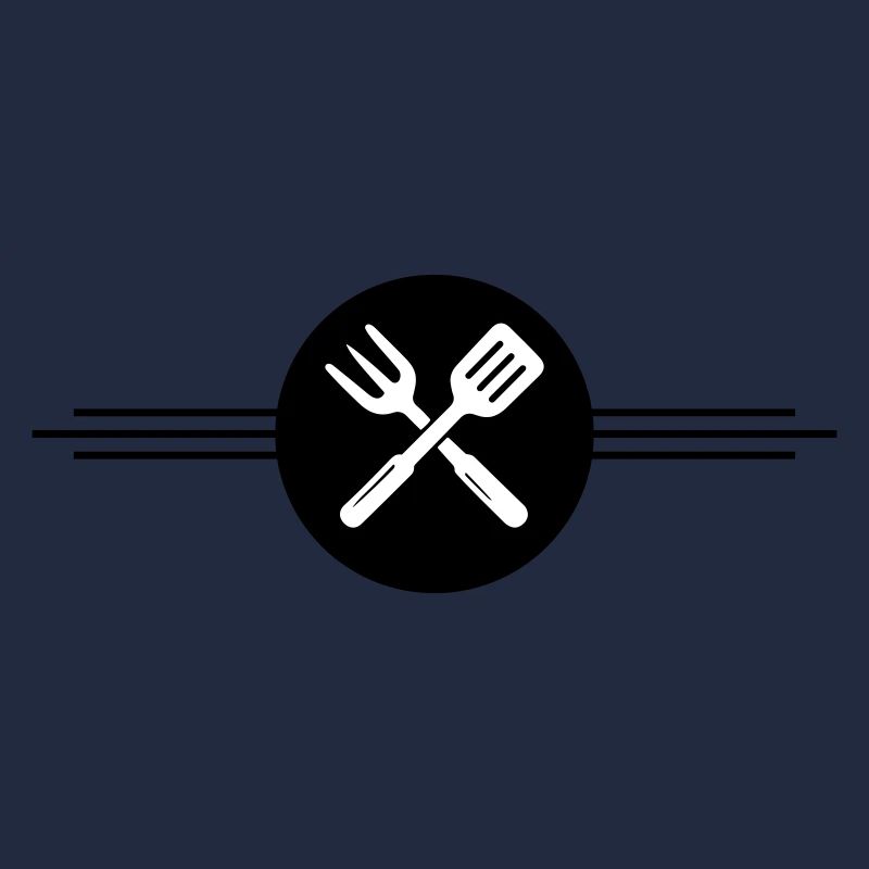 Grill Besteck Symbol