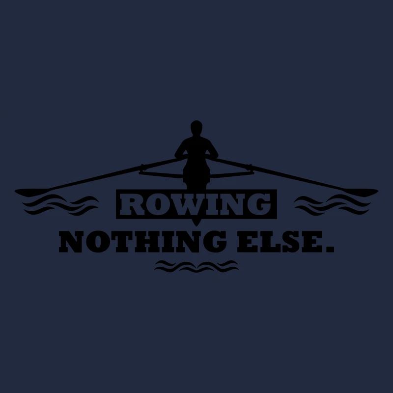rowing nothing else Rudern Skull Boot Skiff