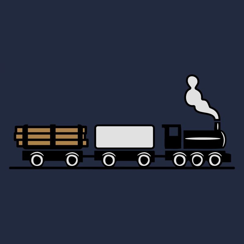 dampflok chemin de fer train de marchandises de jo