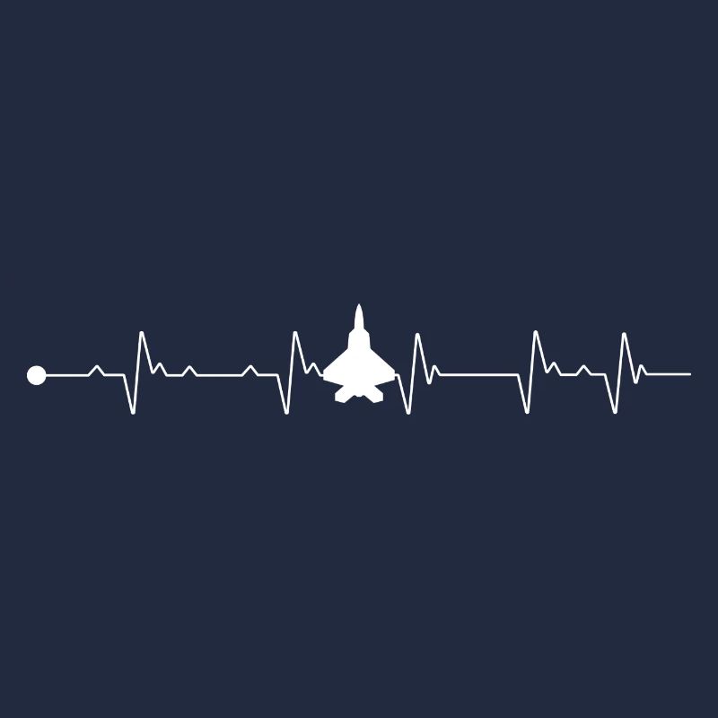 Heartbeat jet plane