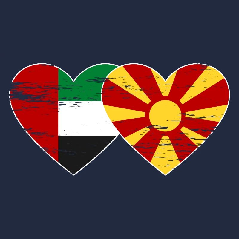 Émirats arabes unis Drapeau de la Macédoine
