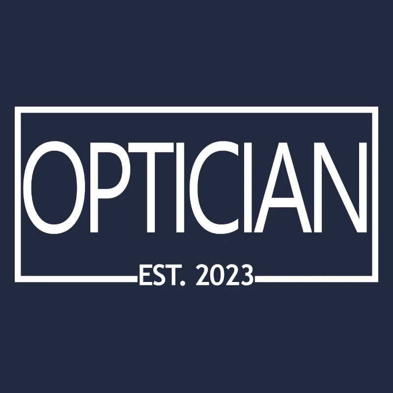 Optiker Est. 2023 Diplom-Optiker-Studentengeschenk