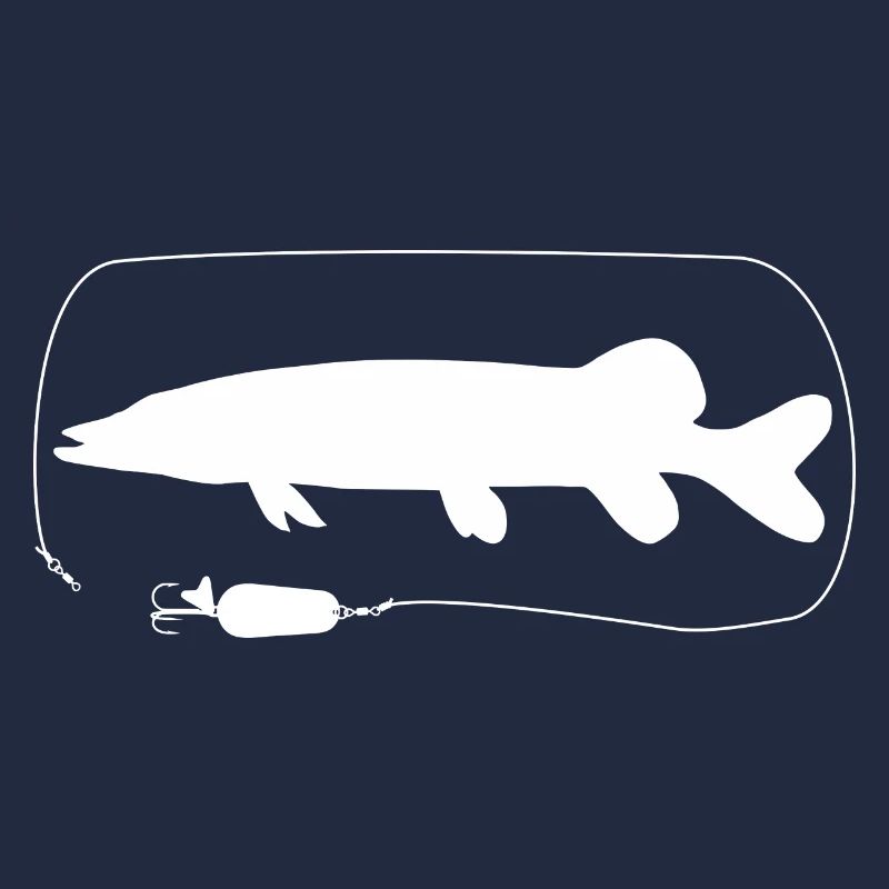 Hecht mit Löffelblinker