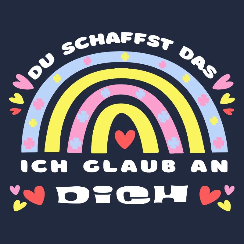 GLÜCKSBRINGER: Du schaffst das! Ich glaub an dich!