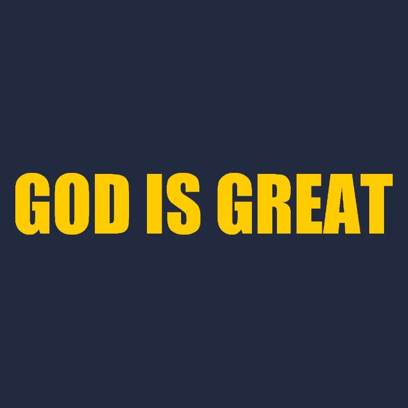 god is great