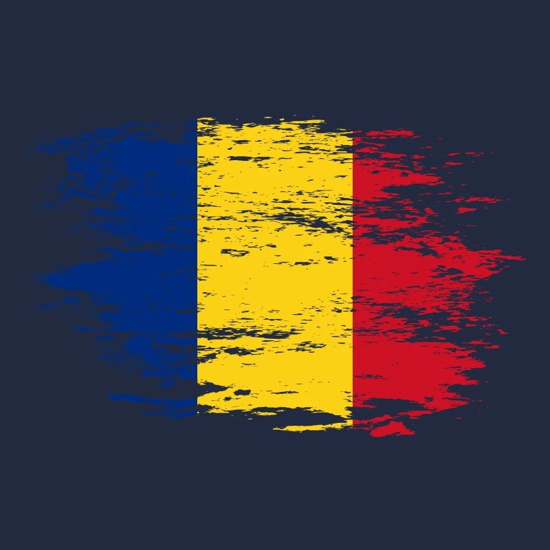 Drapeau de la Roumanie utilisé