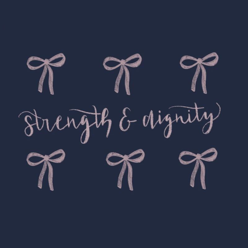 Conception de l’arc Force & Dignité - Proverbes 31:25