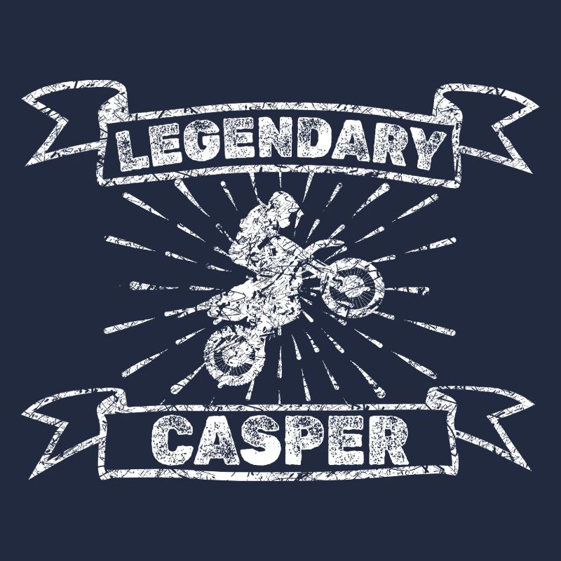 Casper as a motorcycle