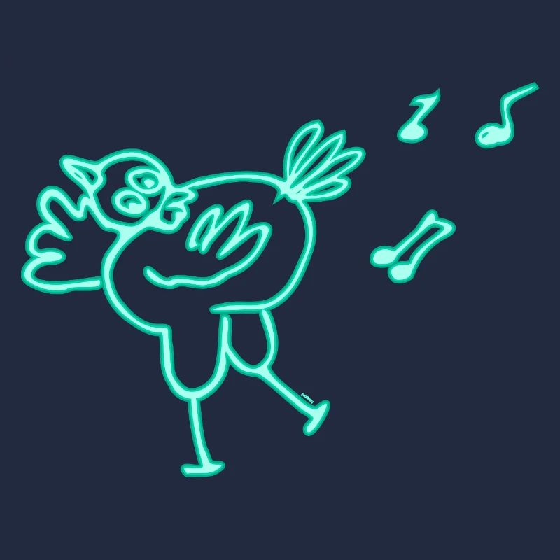 Poulet néon