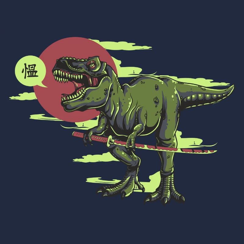 Samurai Rex Dinosaurier
