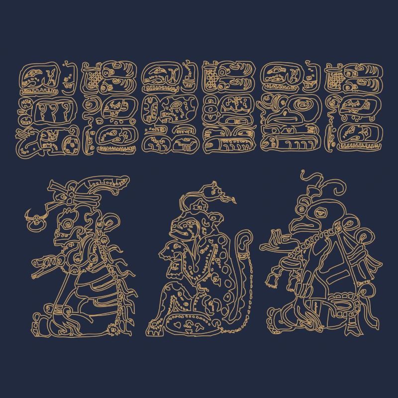 Glyphen der Maya